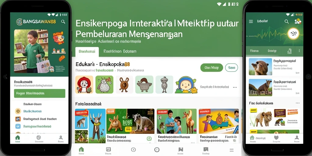 Antarmuka BANGSAWAN88 yang interaktif dan informatif.
