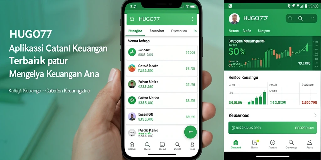 Tampilan antarmuka HUGO77 yang ramah pengguna.