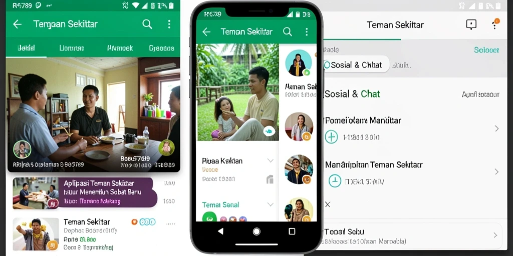 Tampilan antarmuka RP6789 yang user-friendly untuk Teman Sekitar.