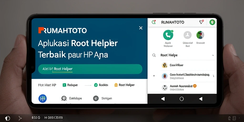 Antarmuka RUMAHTOTO yang intuitif dan mudah digunakan.